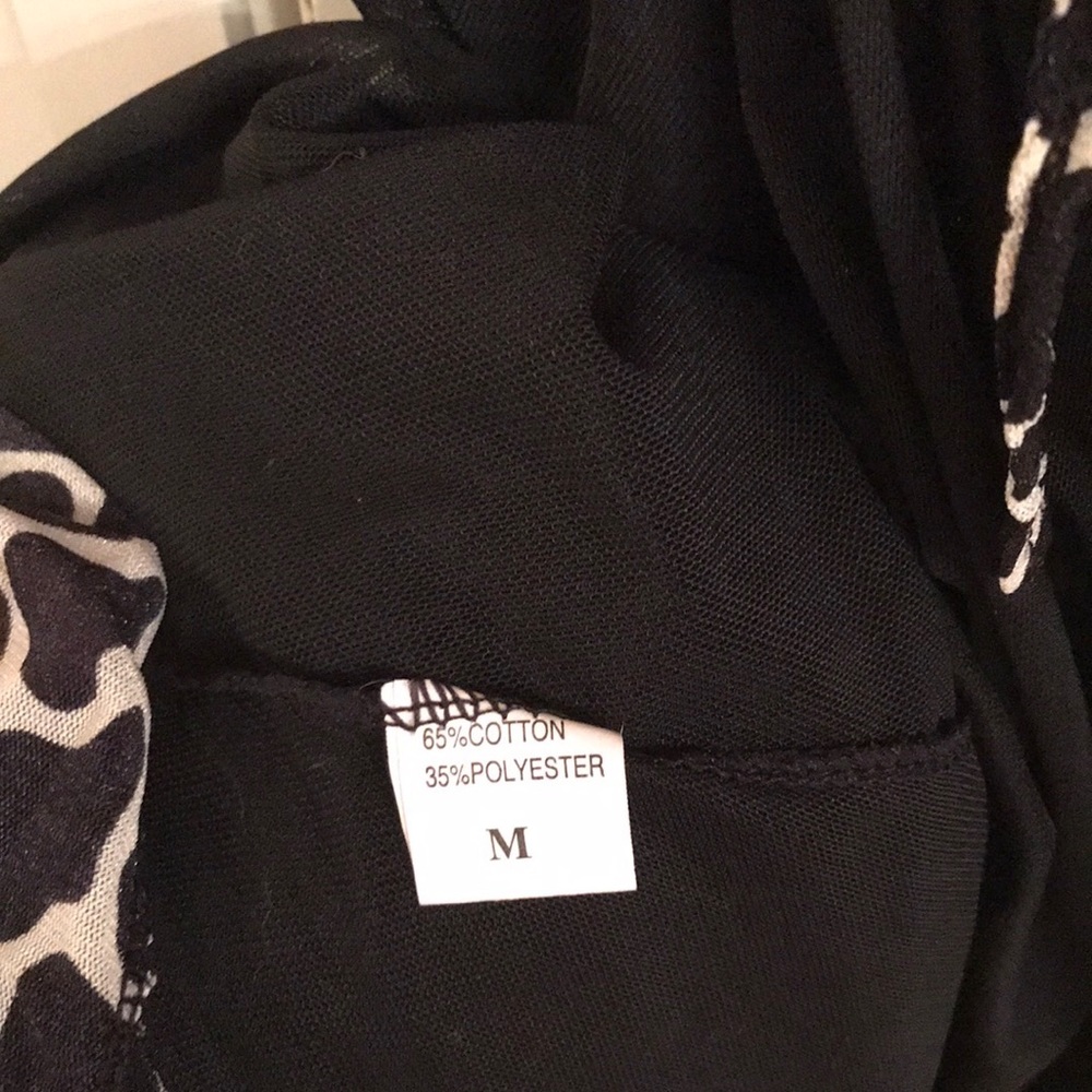 NWOT Sexy Maxi Safari Print Nighty Sheer - Picture 14 of 14
